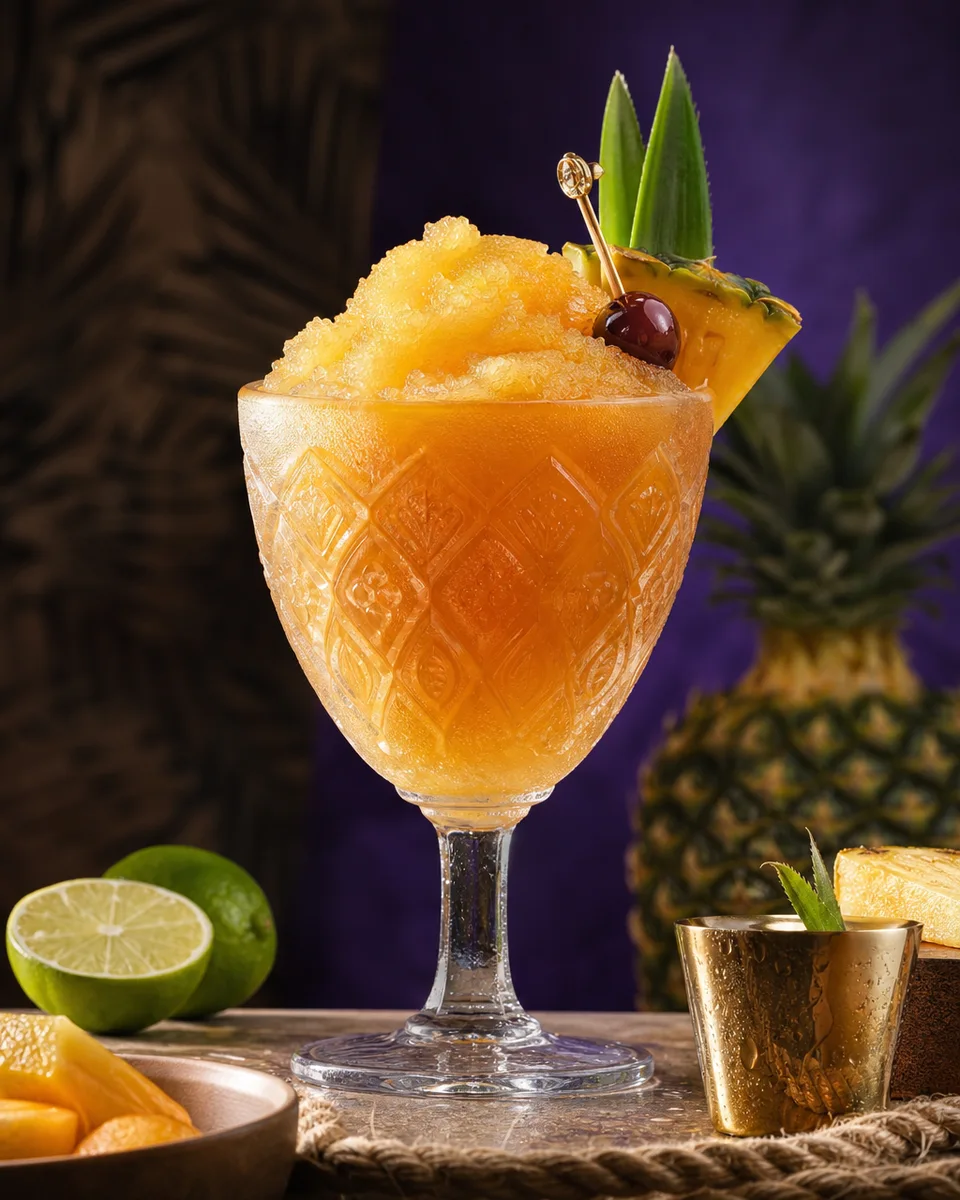 Jungle Bird Slush frozen slush drink