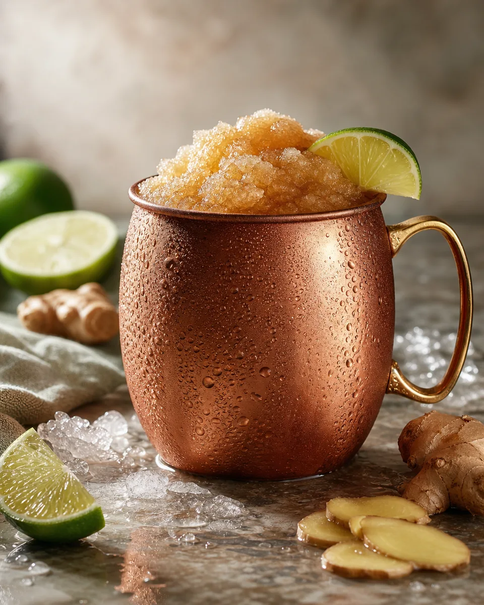 Moscow Mule Slush frozen slush drink